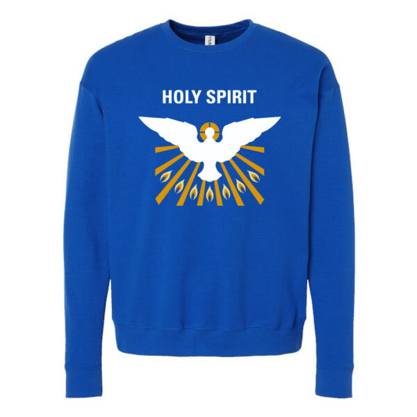 Tultex - Unisex Sponge Fleece Crewneck Sweatshirt - Printed Logo ** Add Name for $5! ** Thumbnail