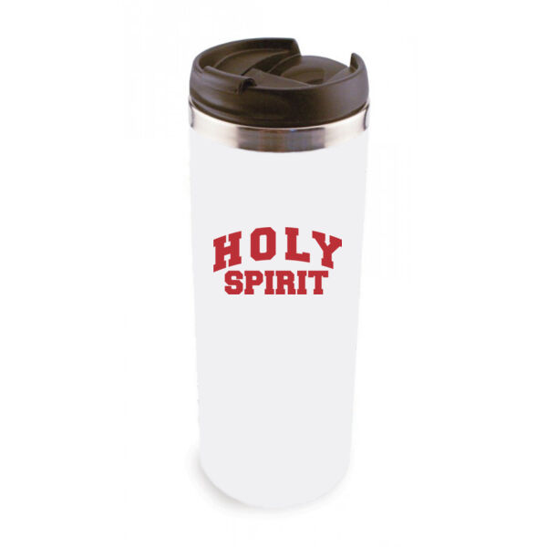 14 Oz Stainless Steel Tumbler with Lid - Sublimated Logo Thumbnail