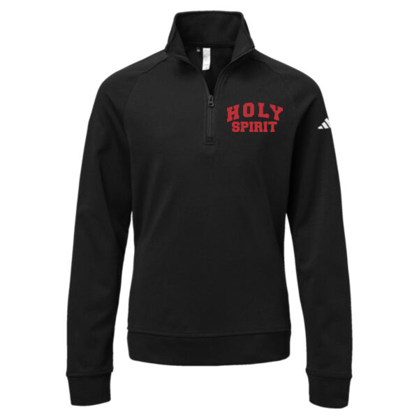 Adidas Youth Quarter Zip Pullover - Printed Logo Thumbnail