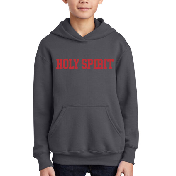 Port & Company Youth Core Fleece Pullover Hooded Sweatshirt - Printed Logo Thumbnail