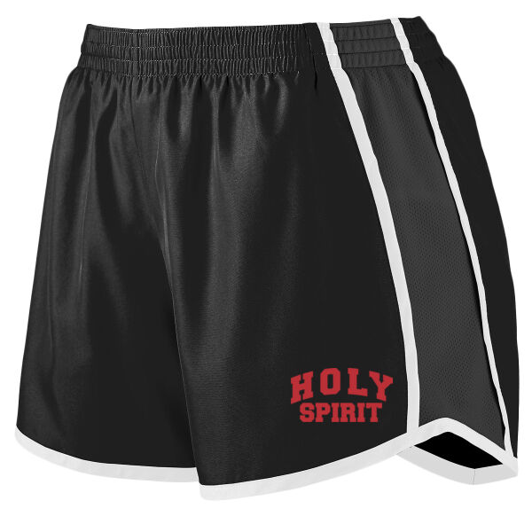 Augusta Sportswear Girls Pulse Team Shorts - Printed Logo Thumbnail