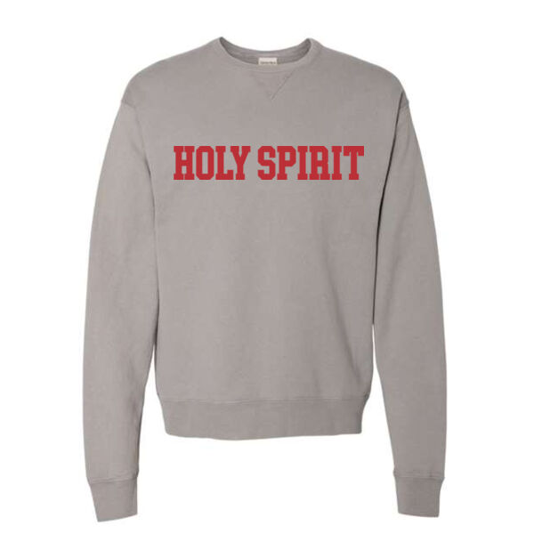 ComforWash by Hanes Garment Dyed Crewneck Sweatshirt - Printed Logo Thumbnail