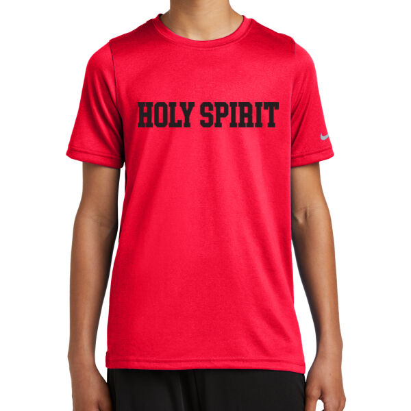 Nike Youth Swoosh Sleeve rLegend Tee - Printed Logo Thumbnail