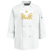 Eight Knot Button Chef Coat with Thermometer Pocket Thumbnail