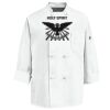 Eight Knot Button Chef Coat with Thermometer Pocket Thumbnail