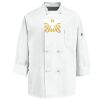 Eight Knot Button Chef Coat with Thermometer Pocket Thumbnail
