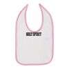 Infant Contrast Trim Premium Jersey Bib Thumbnail